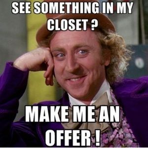 Make me an offer if you are interested in an item